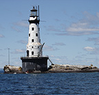 Wreck with Lighthouse