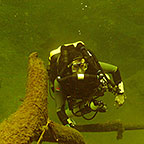 Rebreather diver